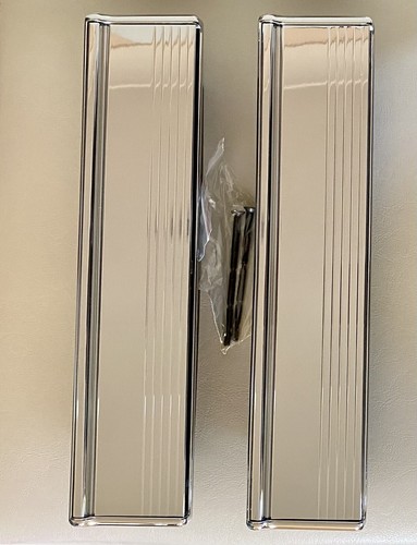 Era briefschild chrom - 12",